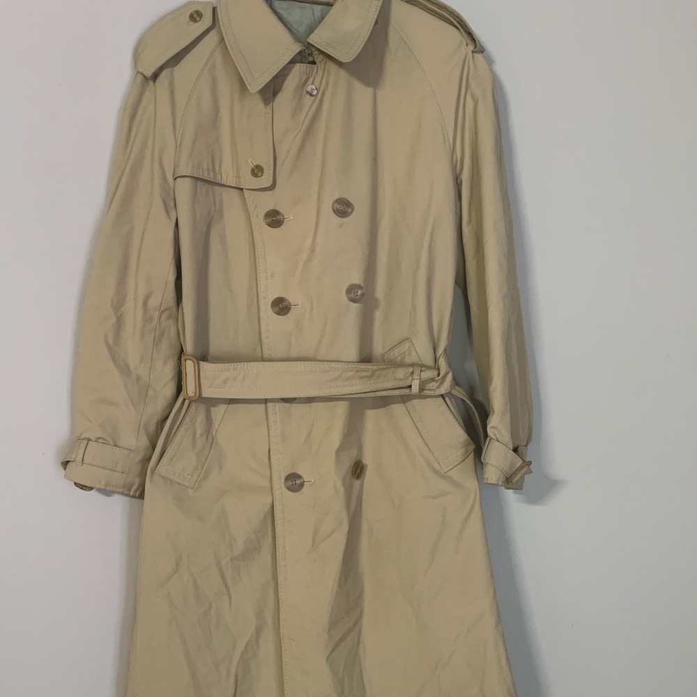 Vintage Europe Craft Coat Belted Jacket Camel Color